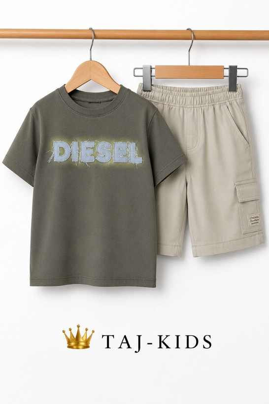 ست سبز DIESEL یک استایل تابستانی ساده و شیک